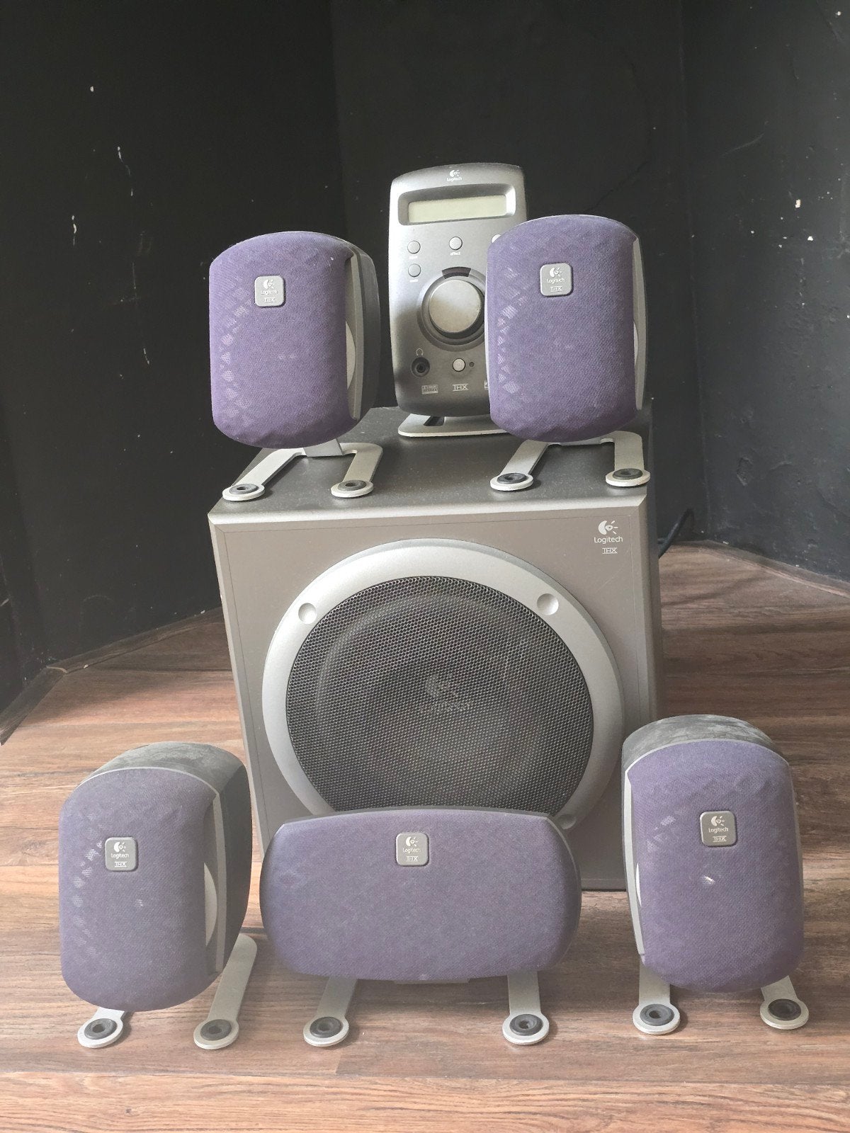 Logitech Z-680 5.1 Surround Sound Speakerset THX, Audio, Tv en Foto, Luidsprekers, 150 watt of meer, Gebruikt, Logitech, Ophalen of Verzenden