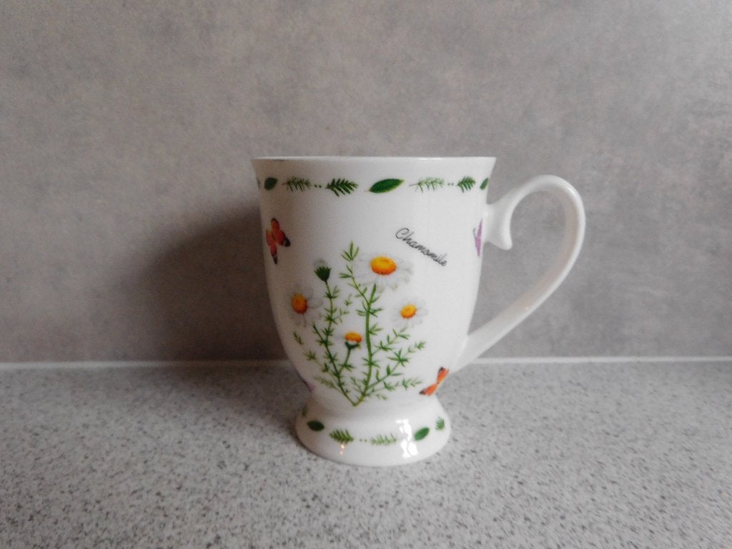 Senseo Mok Chamomile Butterfly Meadows Sweet Lake Collection, Overige merken, Keramiek, Zo goed als nieuw, Modern