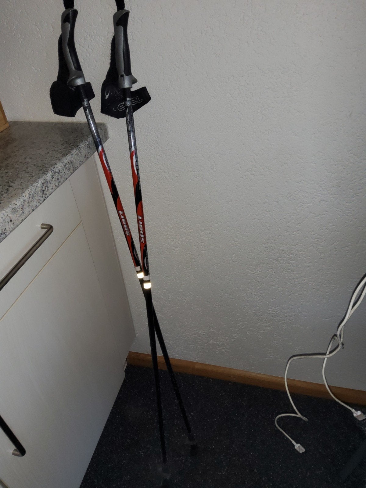 EXEL Nordic Walking Stokken FT50 Carbon - 1,15 m, Ophalen of Verzenden, Zo goed als nieuw