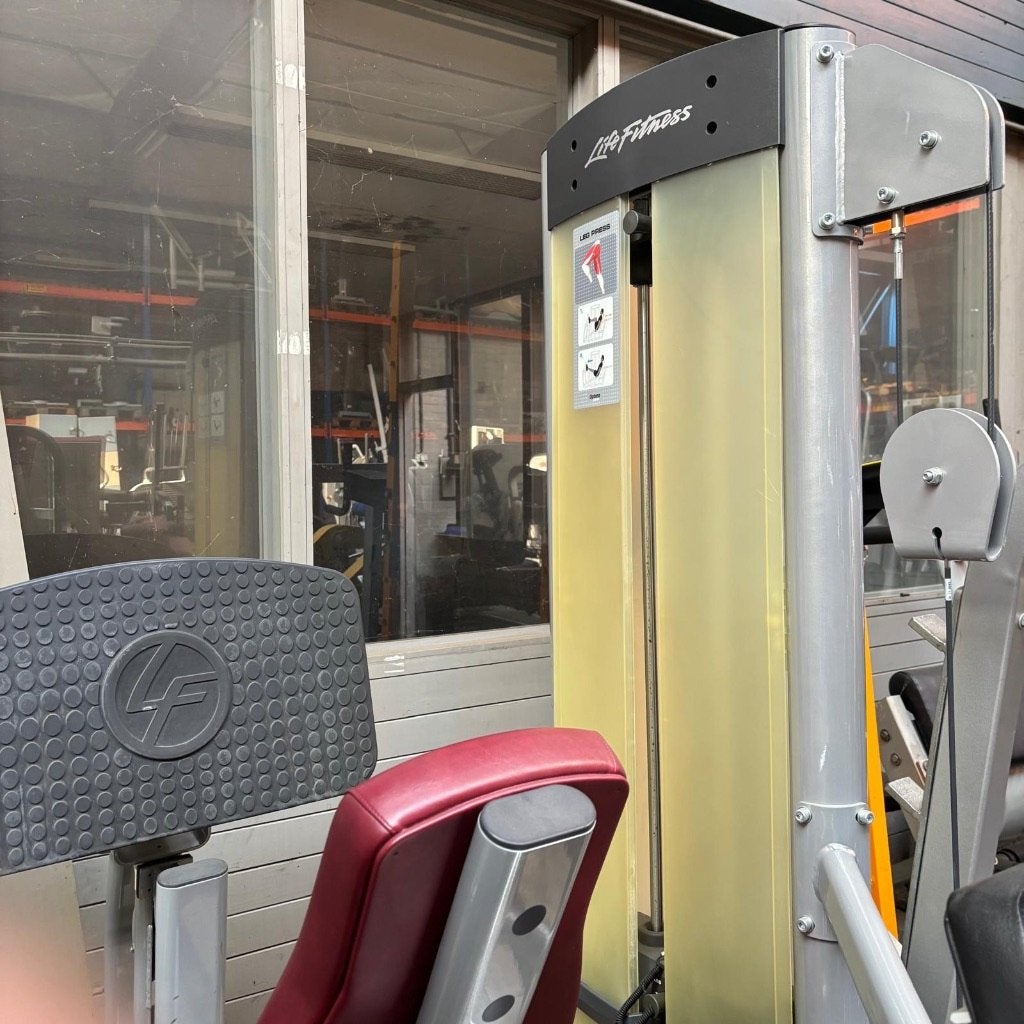 Life Fitness - Leg Press, Sport en Fitness, Fitnessmaterialen, Ophalen of Verzenden, Gebruikt, Benen, Overige typen