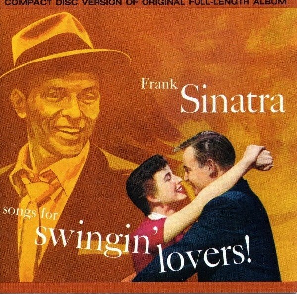 Frank Sinatra- Songs For Swingin' Lovers! CD, Ophalen of Verzenden, Gebruikt, Jazz, Album