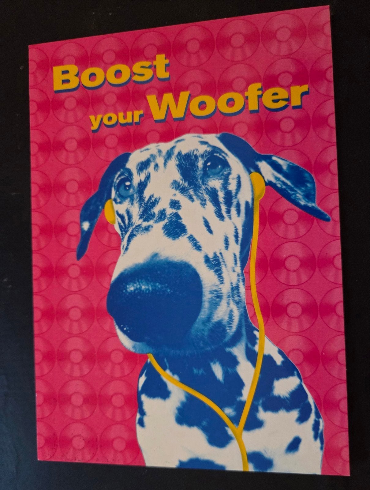 Boost Your Woofer - Dalmatiër, Verzamelen, Verzenden, 1980 tot heden, Ongelopen, Overige thema's