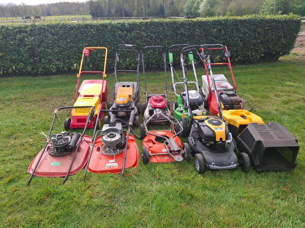 Partij grasmaaiers honda stiga sabo, Tuin en Terras, Grasmaaiers, Ophalen, Gebruikt