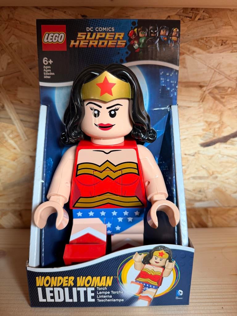 LEGO DC Super Heroes Wonder Woman LEDLite Zaklamp, Overige thema's, Lego, Accessoire, Nieuw