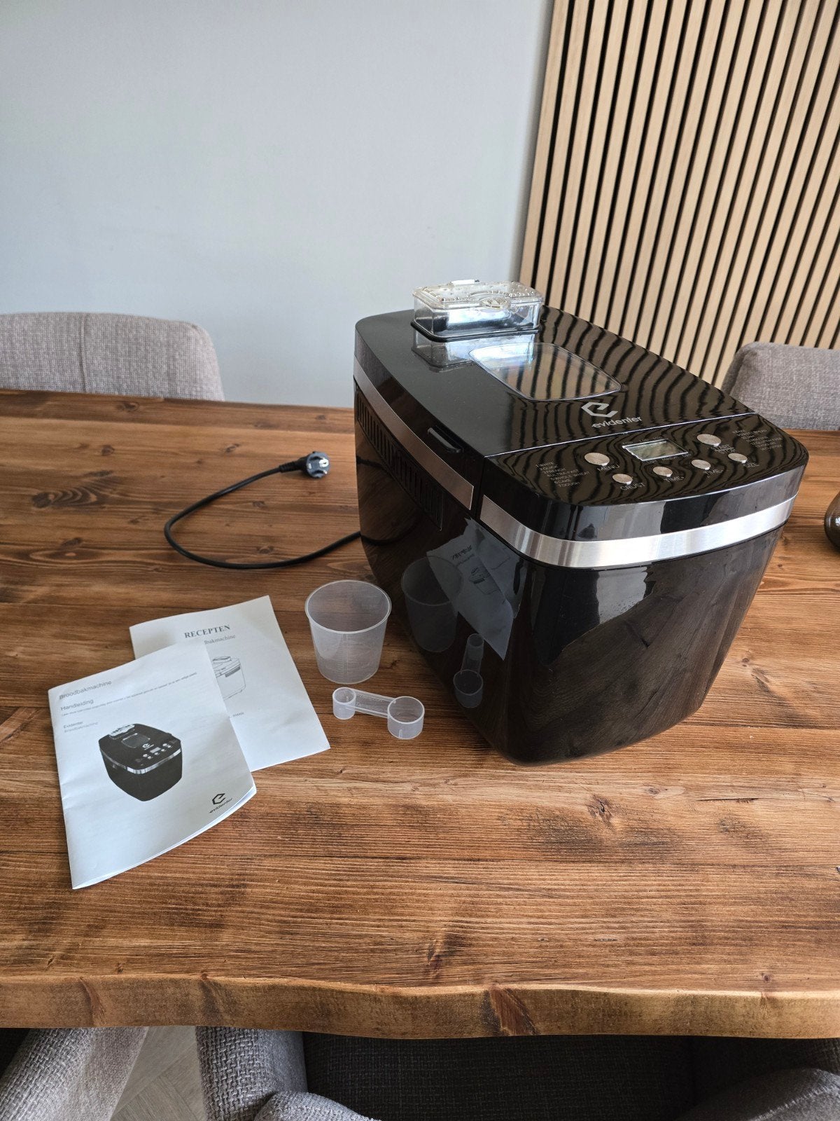 Evidenter Broodbakmachine BM800 - Zo goed als nieuw, Met timer, Ophalen of Verzenden, Zo goed als nieuw, 1200 tot 1600 gram deeg