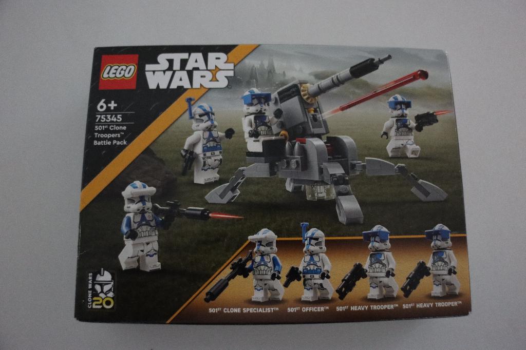 LEGO 75345 Star Wars 501st Clone Troopers, Star Wars, Lego, Nieuw, Ophalen of Verzenden