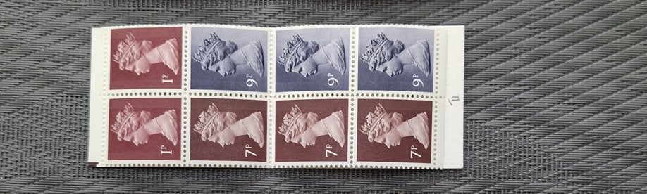 postzegelboekje engeland MH 41 HB 81 type 2, Verzenden, Postfris
