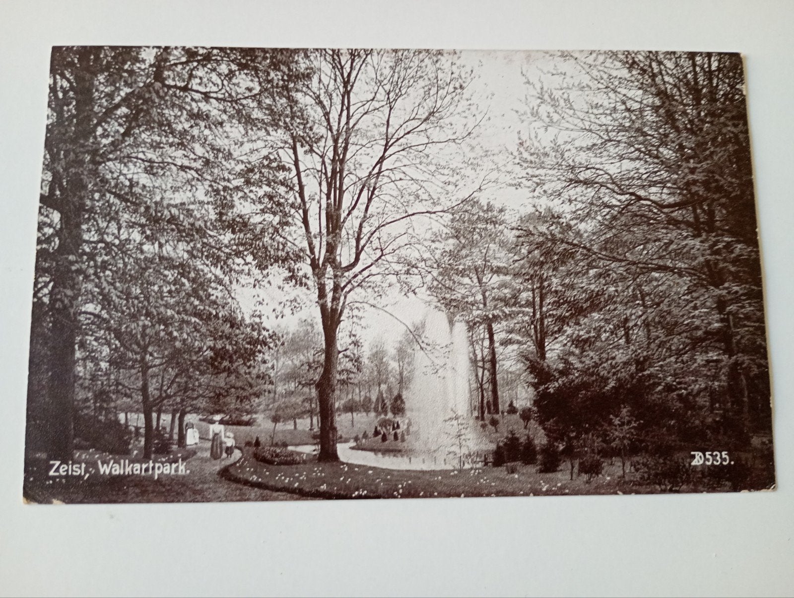 Zeist Walkartpark 1912, Ophalen of Verzenden, Voor 1920, Gelopen, Utrecht