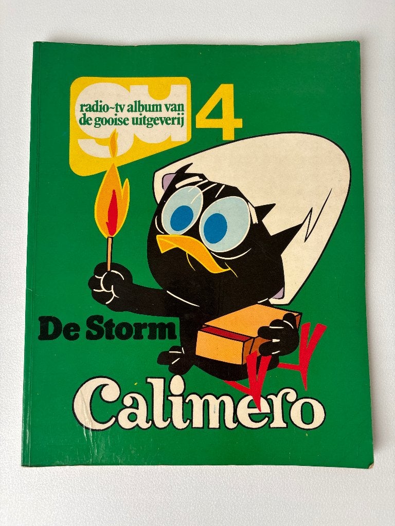Stripboek Calimero 1977, Eén stripboek, Ophalen of Verzenden, Gelezen