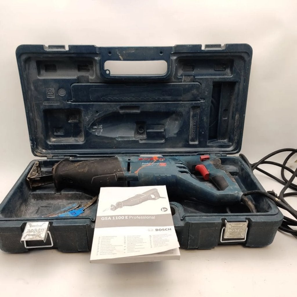 Bosch Professional GSA 1100 E Reciprozaag in koffer €89.99, 70 mm of meer, B, 600 tot 1200 watt, Ophalen of Verzenden