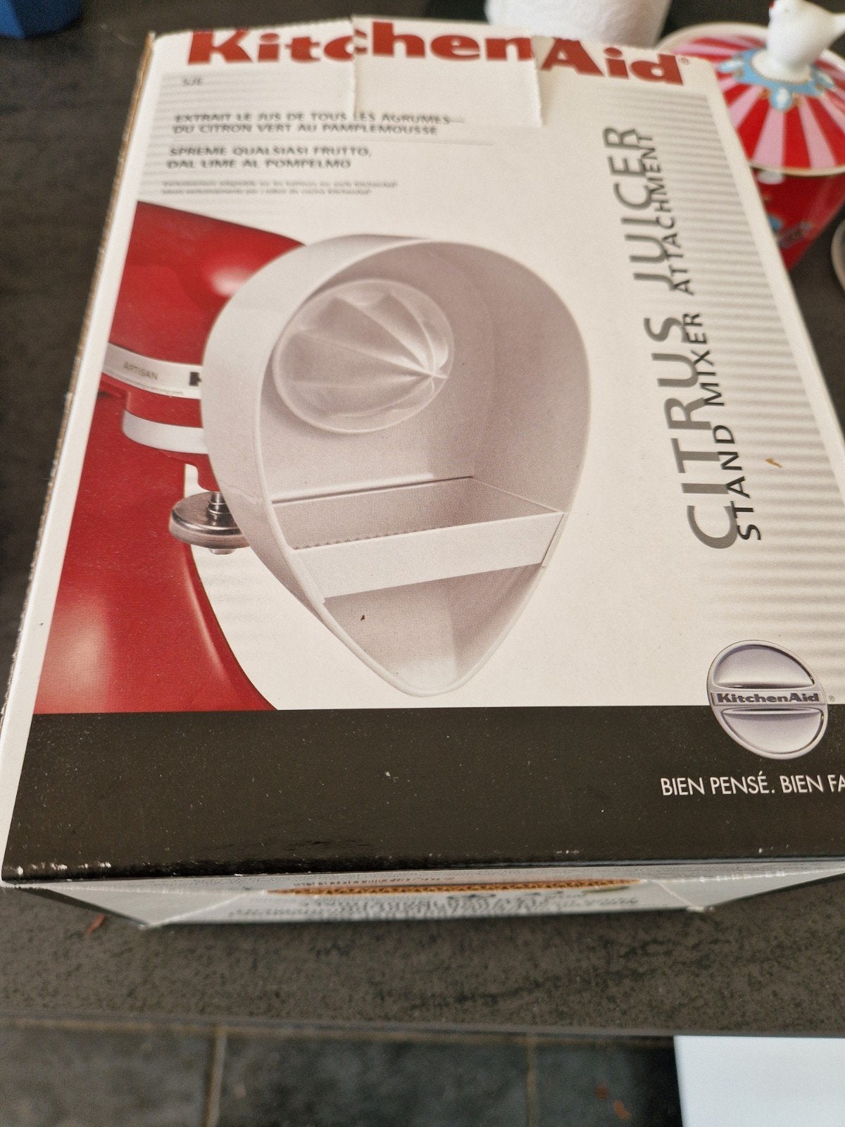 Kitchenaid citrus Juicer, Overige typen, Ophalen of Verzenden, Zo goed als nieuw, Wit