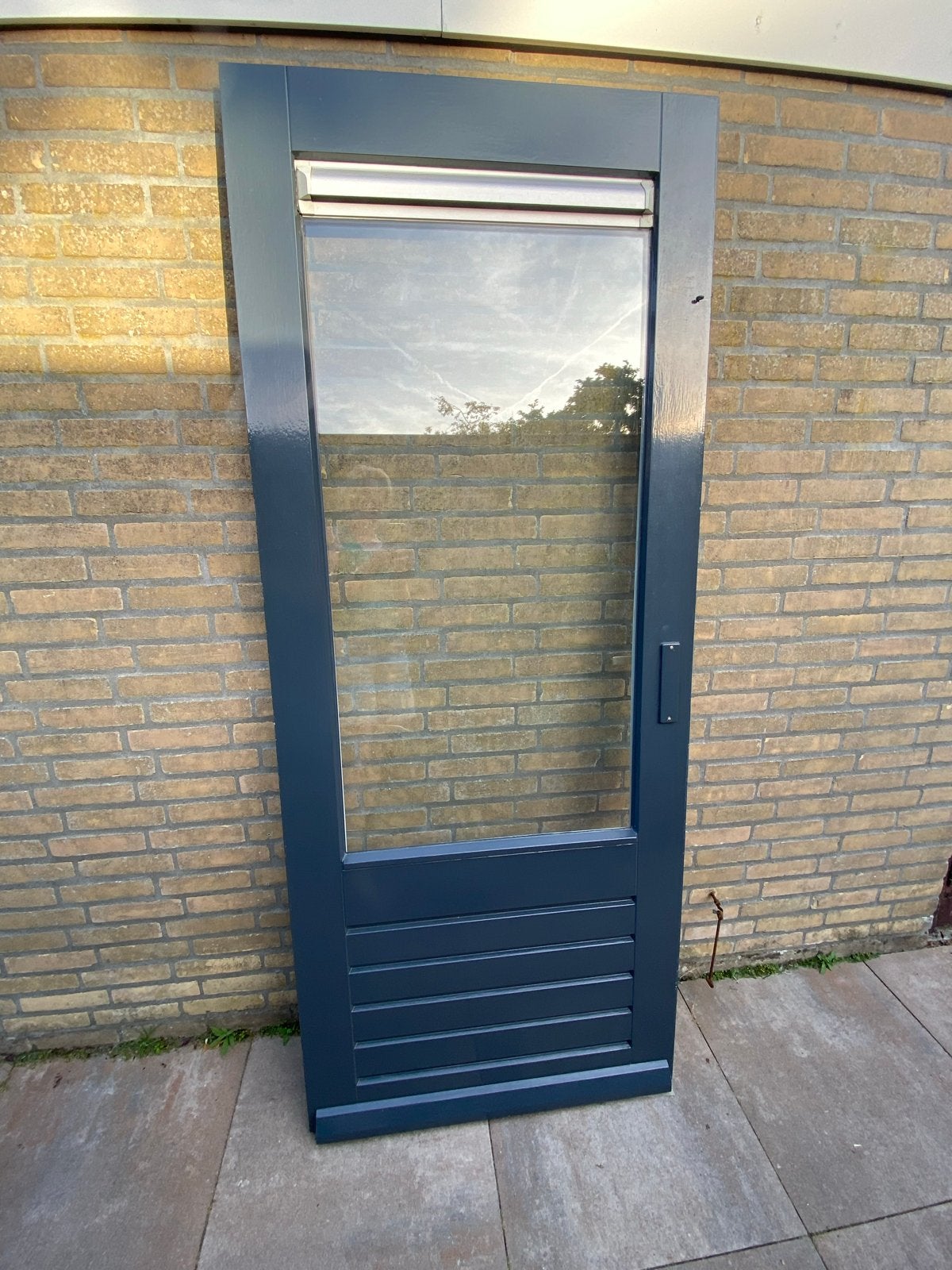 Buitendeur 88x211 cm, goede kwaliteit, strak in de verf, Ophalen, Gebruikt, 80 tot 100 cm, Buitendeur
