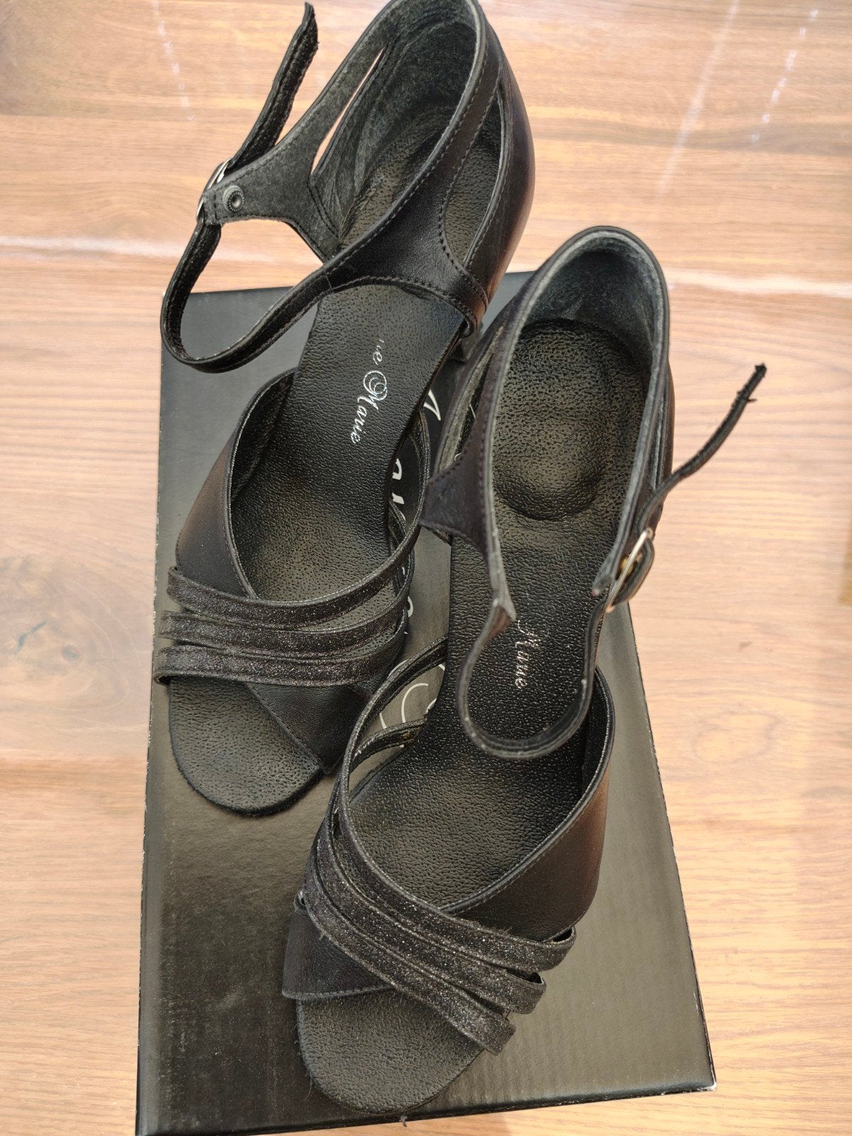 Dansschoenen maat 4,5 Jeanne Marie - Salsa, Sport en Fitness, Dansen, Ophalen of Verzenden, Gebruikt, Schoenen
