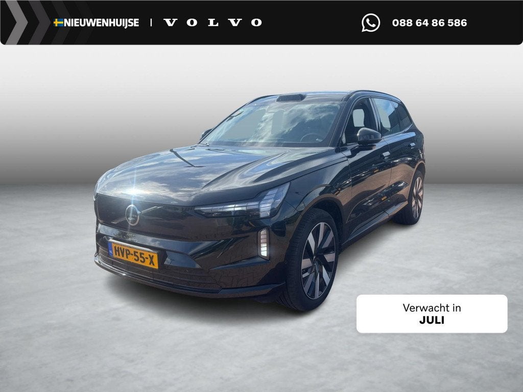 Volvo EX90 Twin Motor Ultra 7p. 111 kWh | 360 Graden Camera, Auto's, Volvo, Gebruikt, 7 stoelen, Zwart, Origineel Nederlands