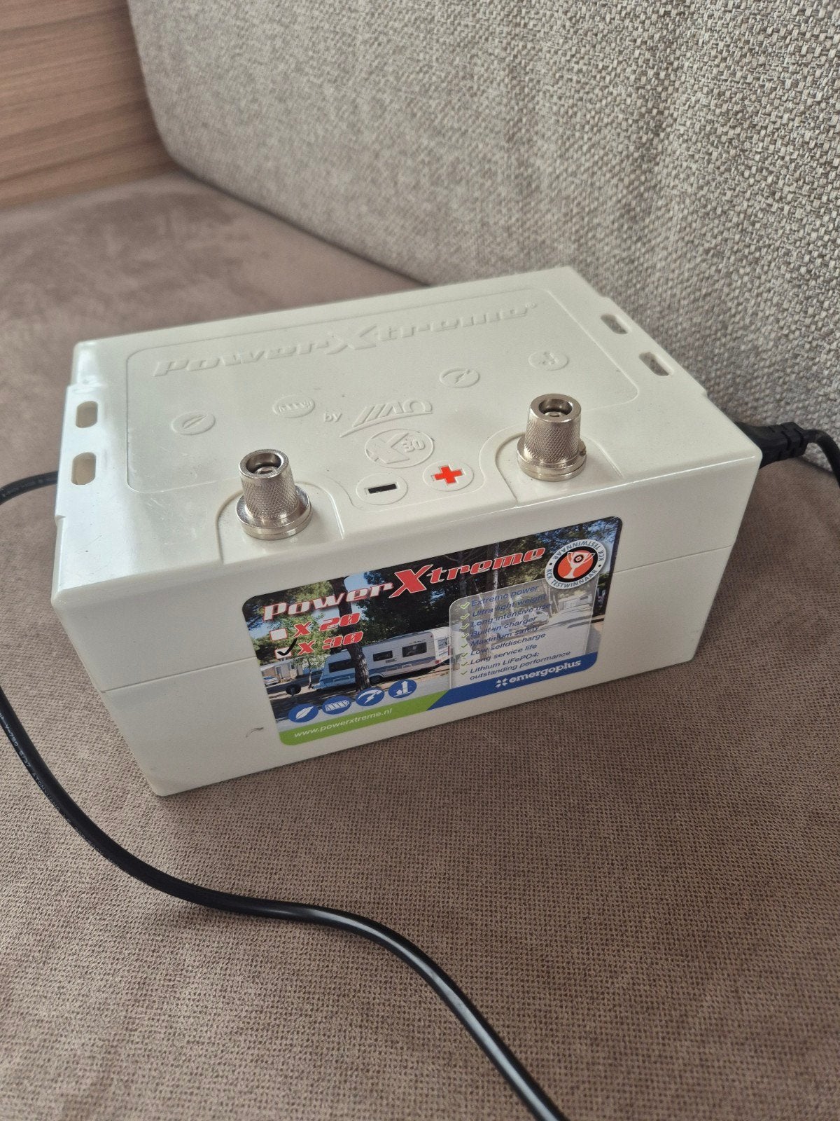 PowerXtreme X30 Lithium Accu - 12V, 20Ah/30Ah, Ophalen of Verzenden, Gebruikt