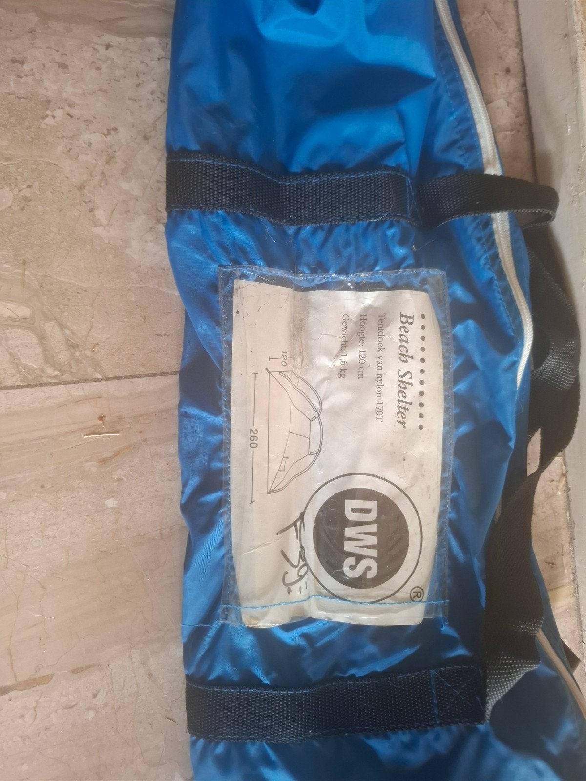 DWS Strandtent - Compact en Lichtgewicht, Ophalen