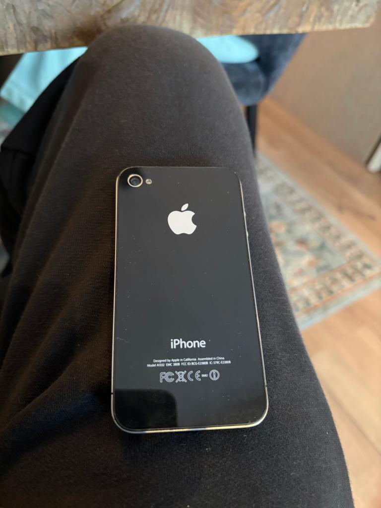 Apple iPhone 4 - Zwart - Geblokkeerd, Ophalen of Verzenden, Gebruikt