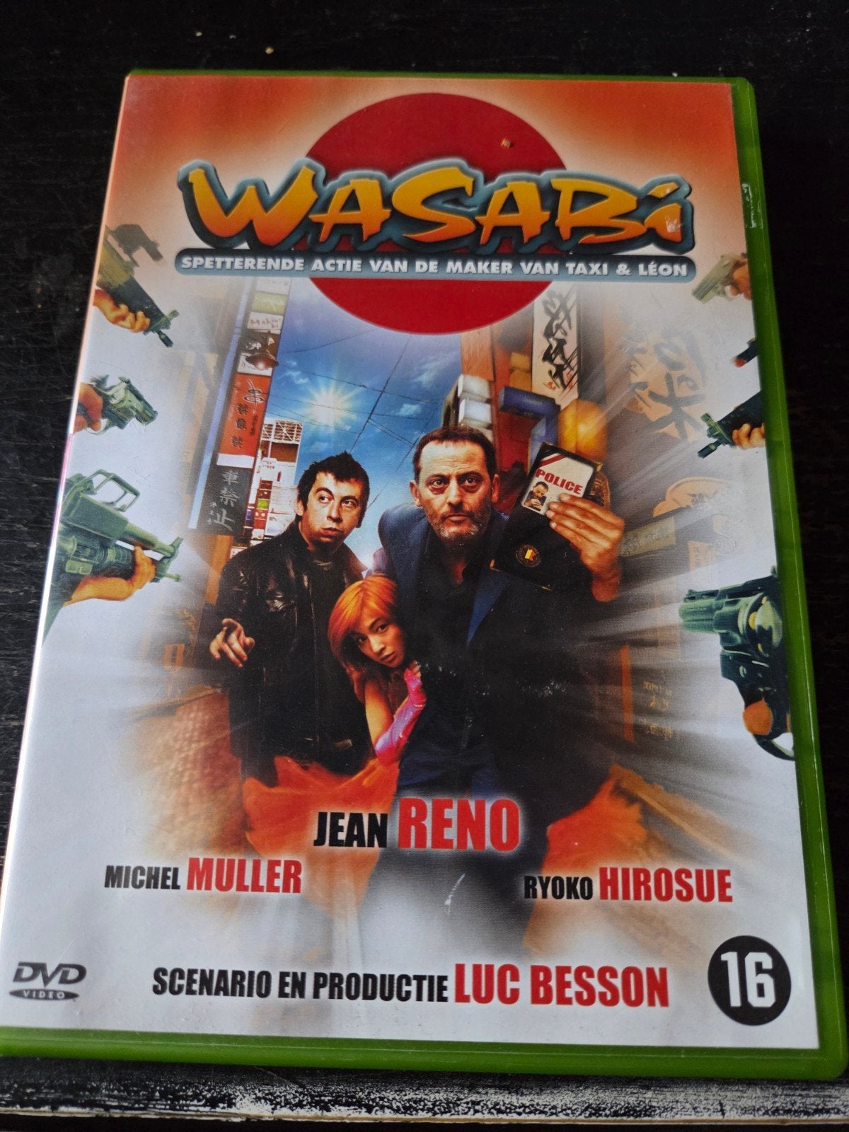 Wasabi, Vanaf 16 jaar, Ophalen of Verzenden, Zo goed als nieuw, Actiekomedie