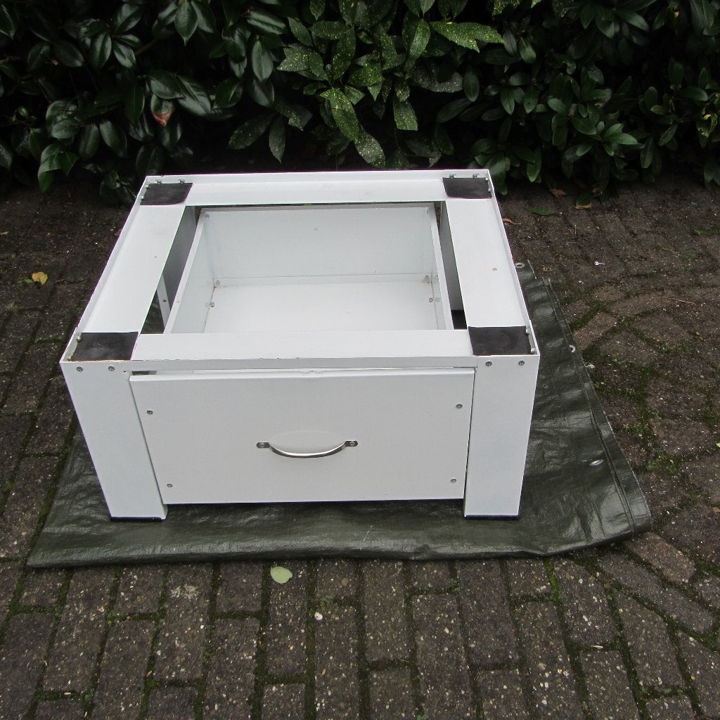 Wasmachine verhoger, Ophalen, Gebruikt, 1200 tot 1600 toeren, Minder dan 85 cm