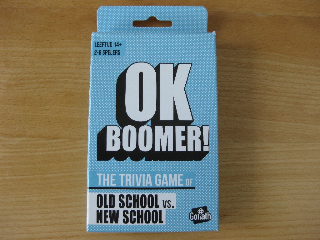 OK Boomer kaartspel, Vijf spelers of meer, Ophalen of Verzenden, Zo goed als nieuw, Goliath