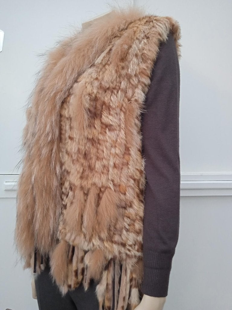 Nieuw, bodywarmer bont, Ophalen of Verzenden, Nieuw, Maat 38/40 (M), Bruin