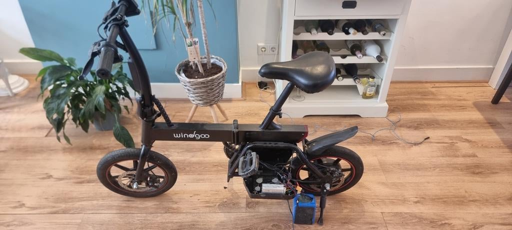 Windgoo B20 E-bike (voor onderdelen), Fietsen en Brommers, Elektrische fietsen, Gebruikt, Overige merken, Minder dan 47 cm, Minder dan 30 km per accu