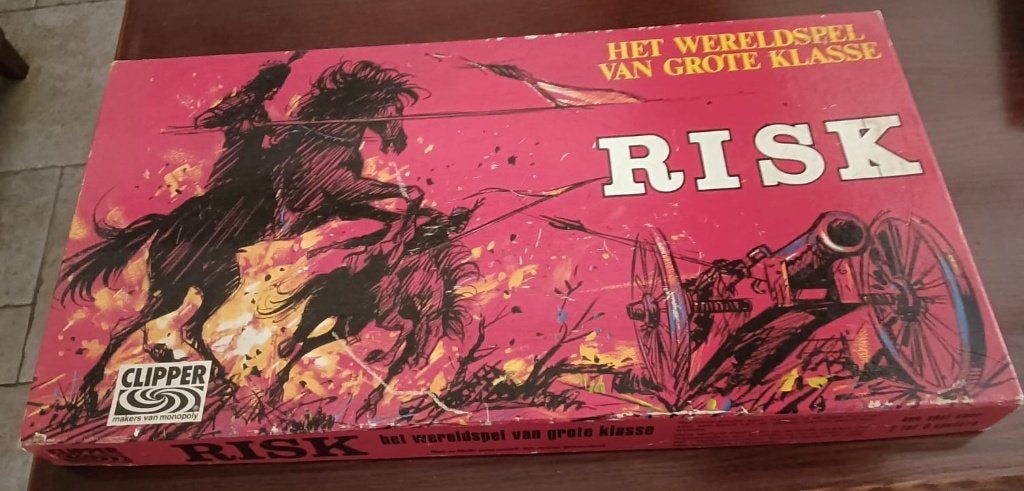 Risk: Het Wereldspel van Grote Klasse (Clipper), Vijf spelers of meer, Ophalen, Gebruikt, Clipper