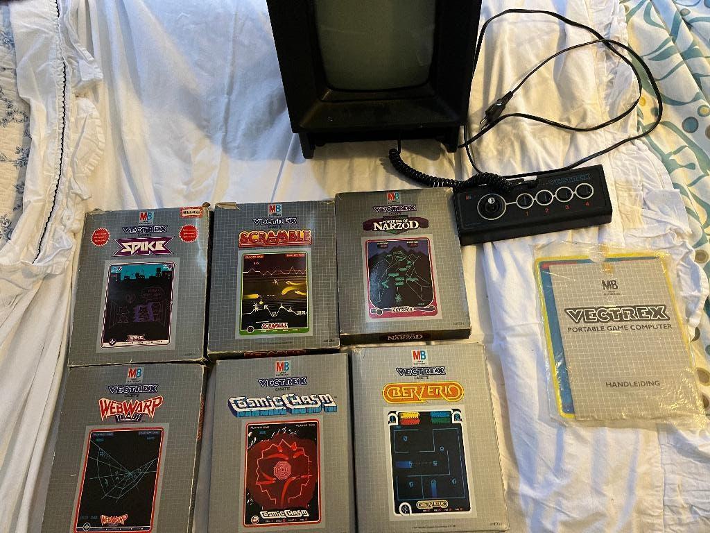 Vectrex inclusief spellen en handleiding, Ophalen of Verzenden