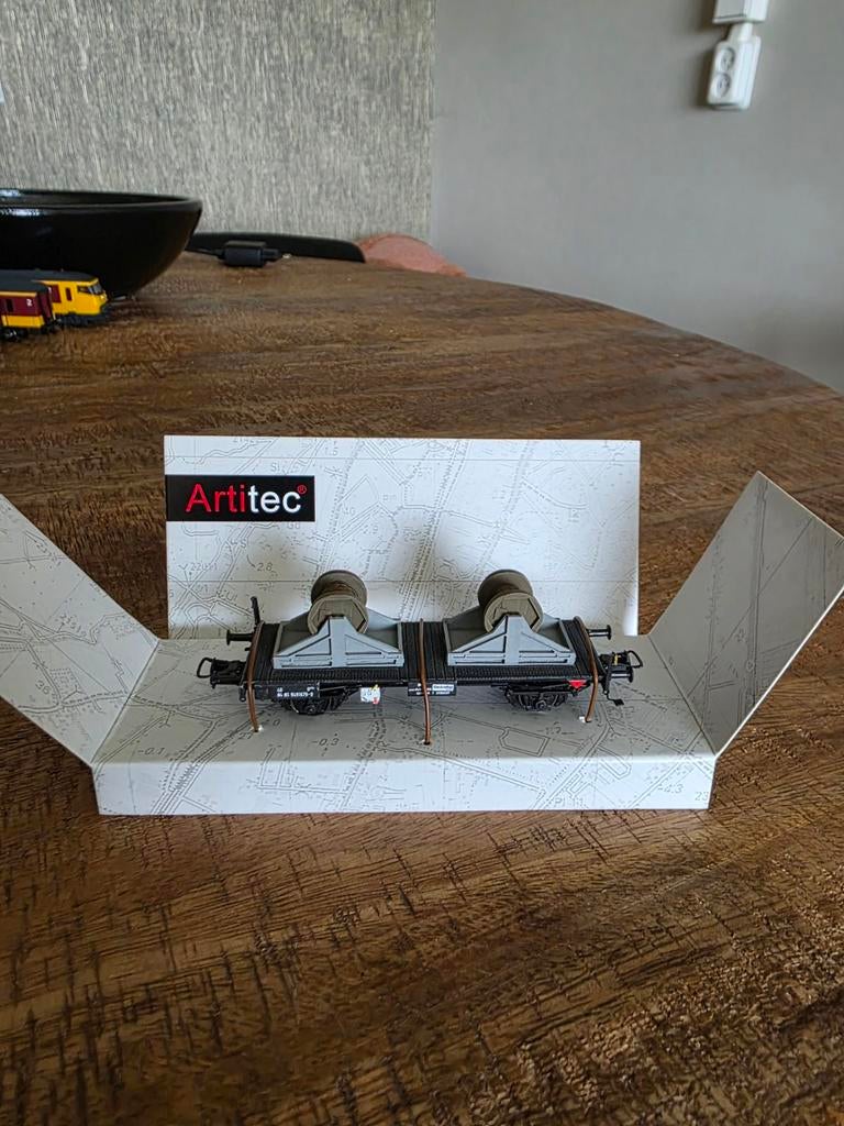Artitec werkwagen, Hobby en Vrije tijd, Modeltreinen | H0, Ophalen of Verzenden, Zo goed als nieuw, Gelijkstroom, Overige merken