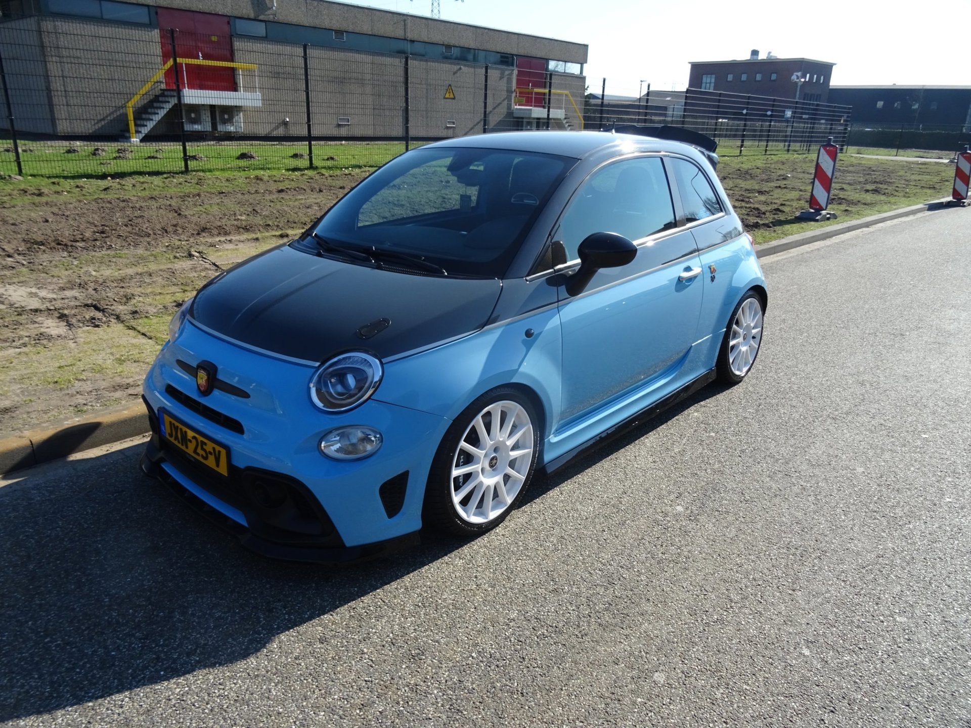 Fiat 500 1.4 T-Jet Abarth Turismo, Auto's, Voorwielaandrijving, Gebruikt, Euro 6, 4 cilinders