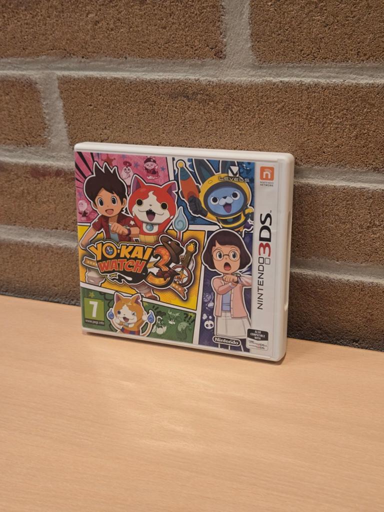 Yo-Kai Watch 3 - Nintendo 3DS (Engelstalig) UKV, Nintendo, Gebruikt, Support.nintendo.nl, 1 speler