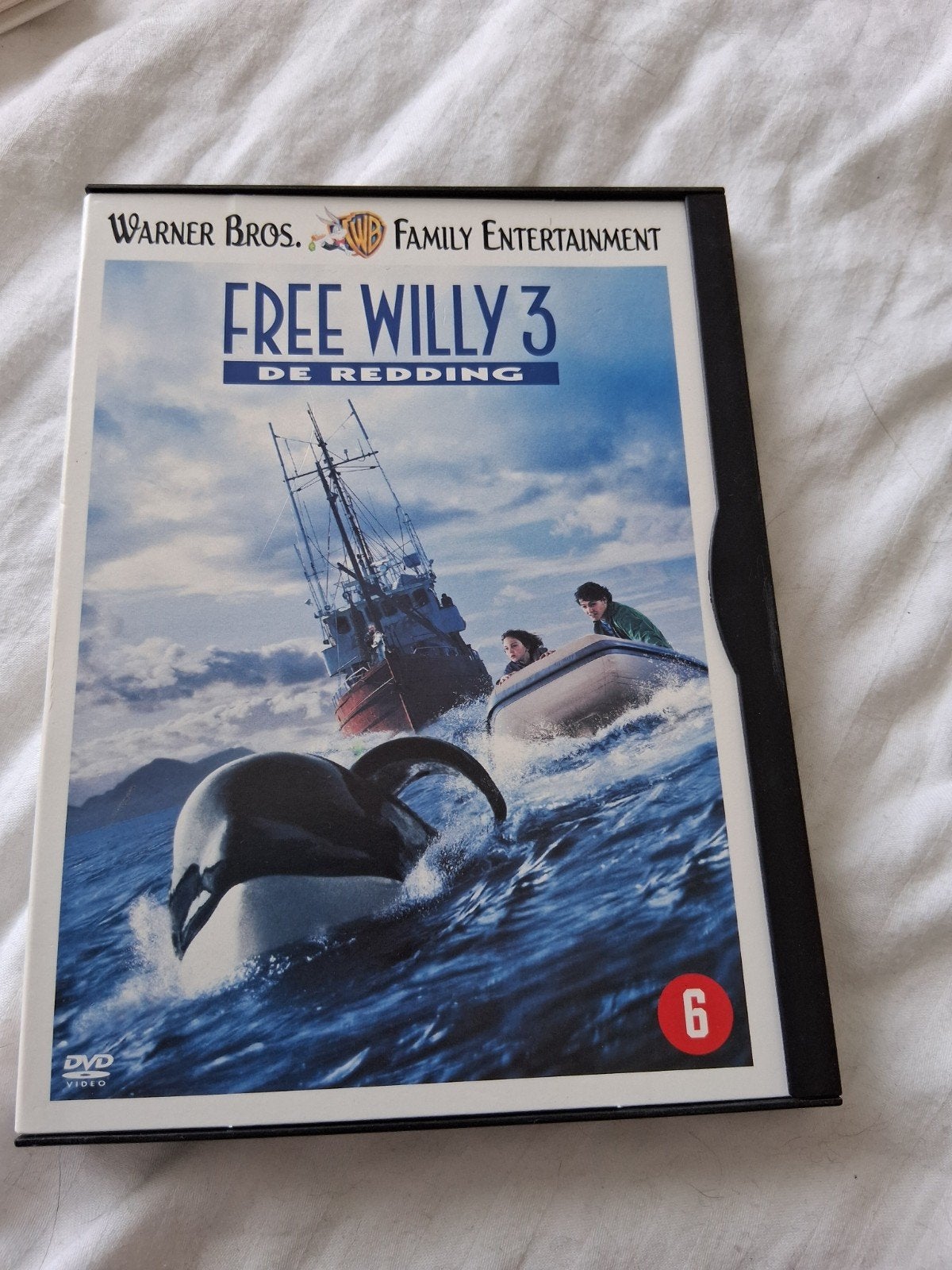 dvd free willy 3, Nederlands, Ophalen of Verzenden, Vanaf 6 jaar, Gebruikt