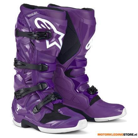 Alpinestars Tech 7 Motorlaarzen, Paars, Motoren, Kleding | Motorkleding, Ophalen of Verzenden, Nieuw met kaartje