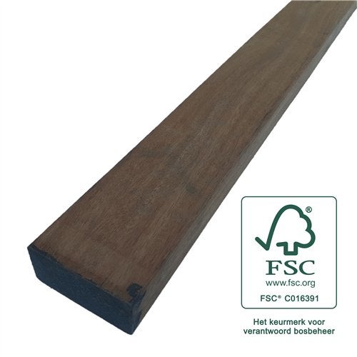 FSC 100% Liggers Gesch 4zijdig glad 45 x 90 x 4000 mm