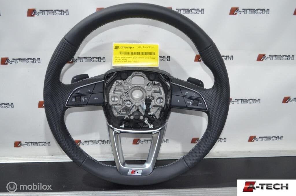 S-line Stuur leder Audi A3 8Y 8Y0419091h LO-10, Auto-onderdelen, Besturing, Audi, Nieuw, Audi, Ophalen of Verzenden