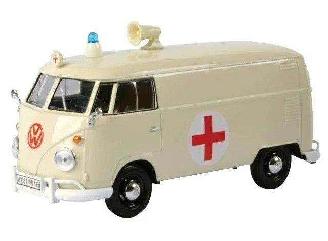 Volkswagen T1 Bestelbus Rode Kruis Ambulance, Ophalen of Verzenden, Nieuw, Auto, Motormax