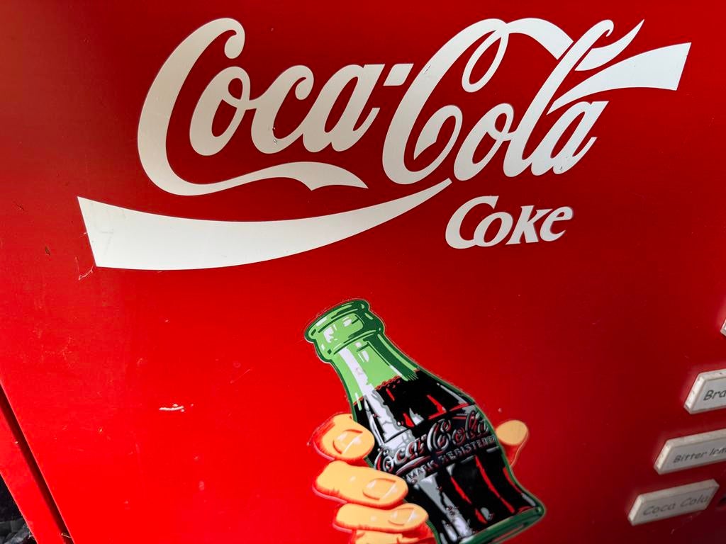 Vintage Coca Cola automaat - Uniek decoratiestuk, Ophalen, Gebruikt