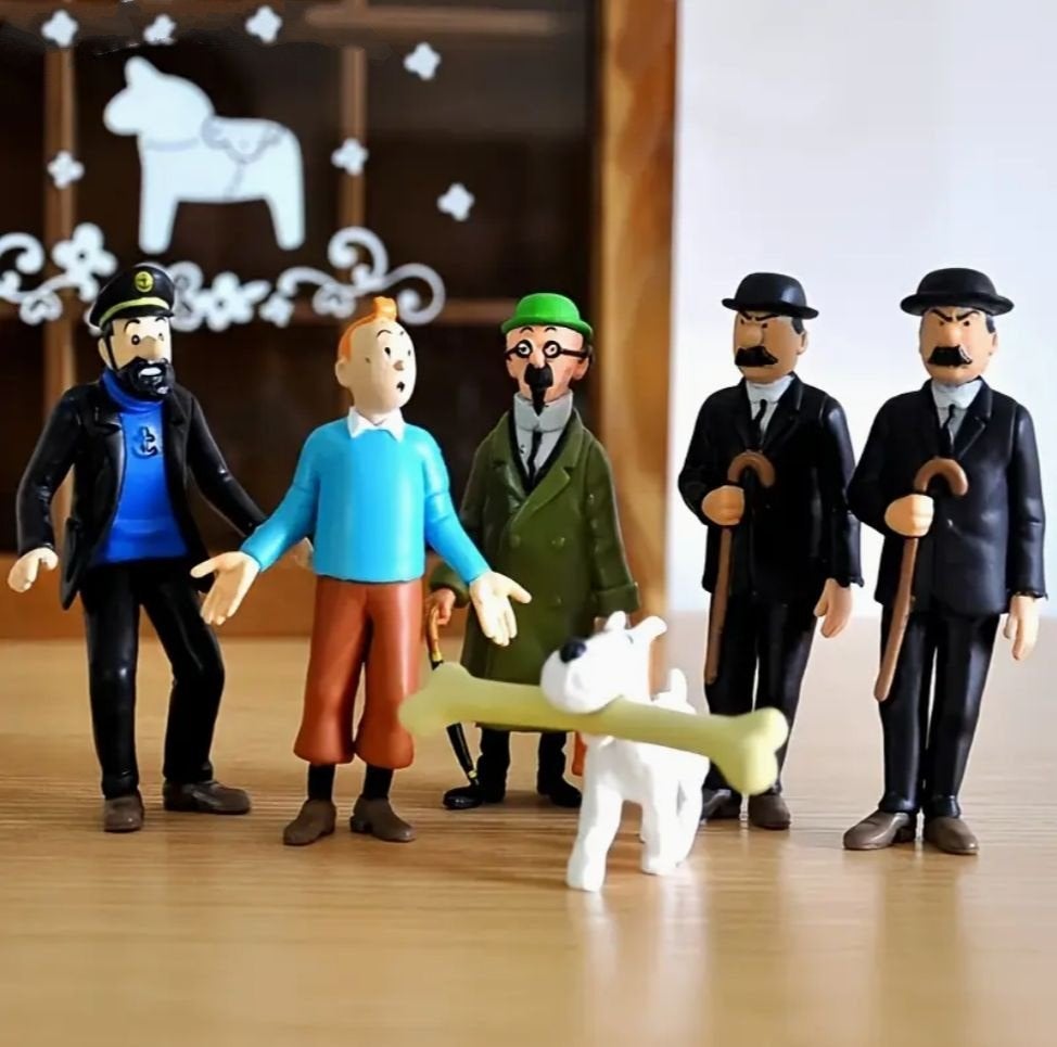 kuifje en compagnons, Ophalen of Verzenden, Kuifje, Zo goed als nieuw, Beeldje of Figuurtje