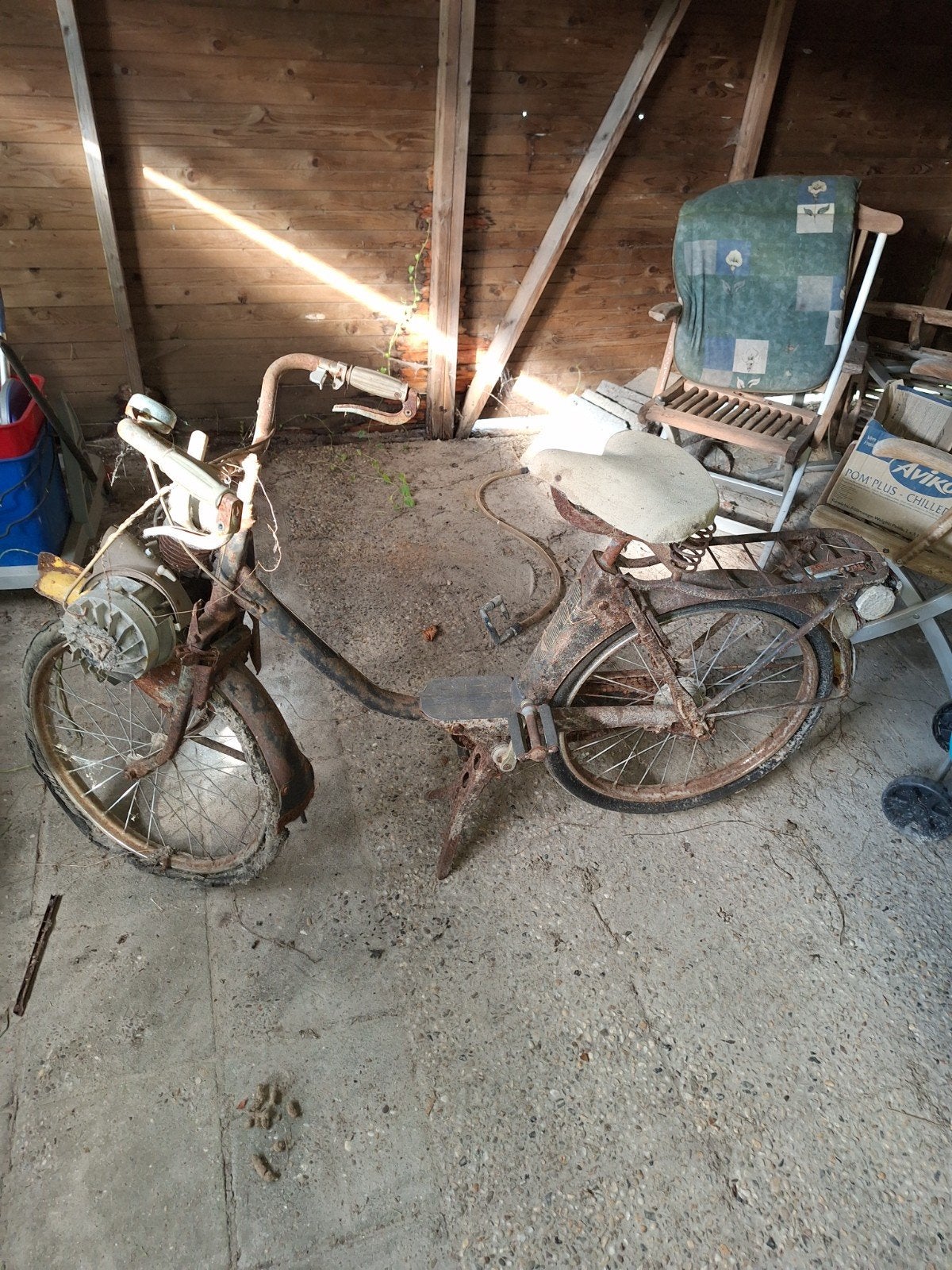 Solex ruim 40 jaar jaar niet gebruikt maar als decoratie, Ophalen of Verzenden