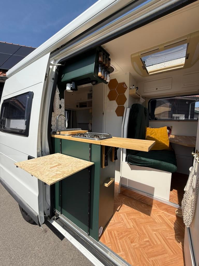 Fiat Ducato Globecar buscamper/camper 128pk, 2004, +-176.000, Caravans en Kamperen, Particulier, Buscamper of Camperbus