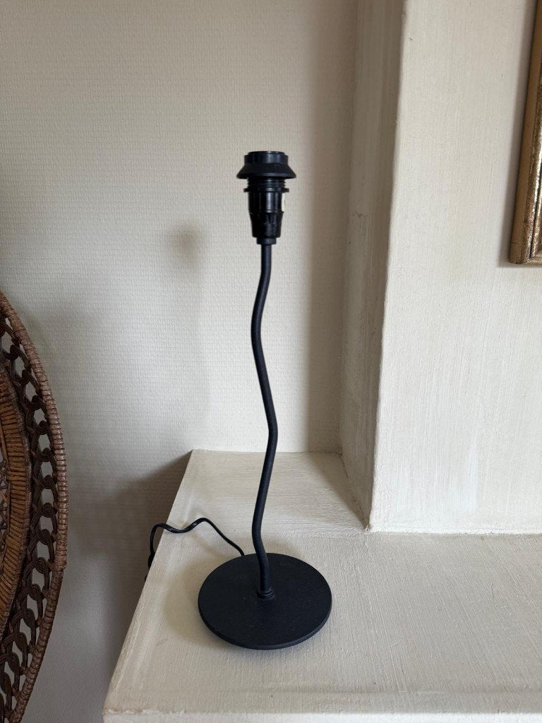 Zigzag tafellamp, Overige typen, 38 cm, Met schakelaar, E14 (klein)