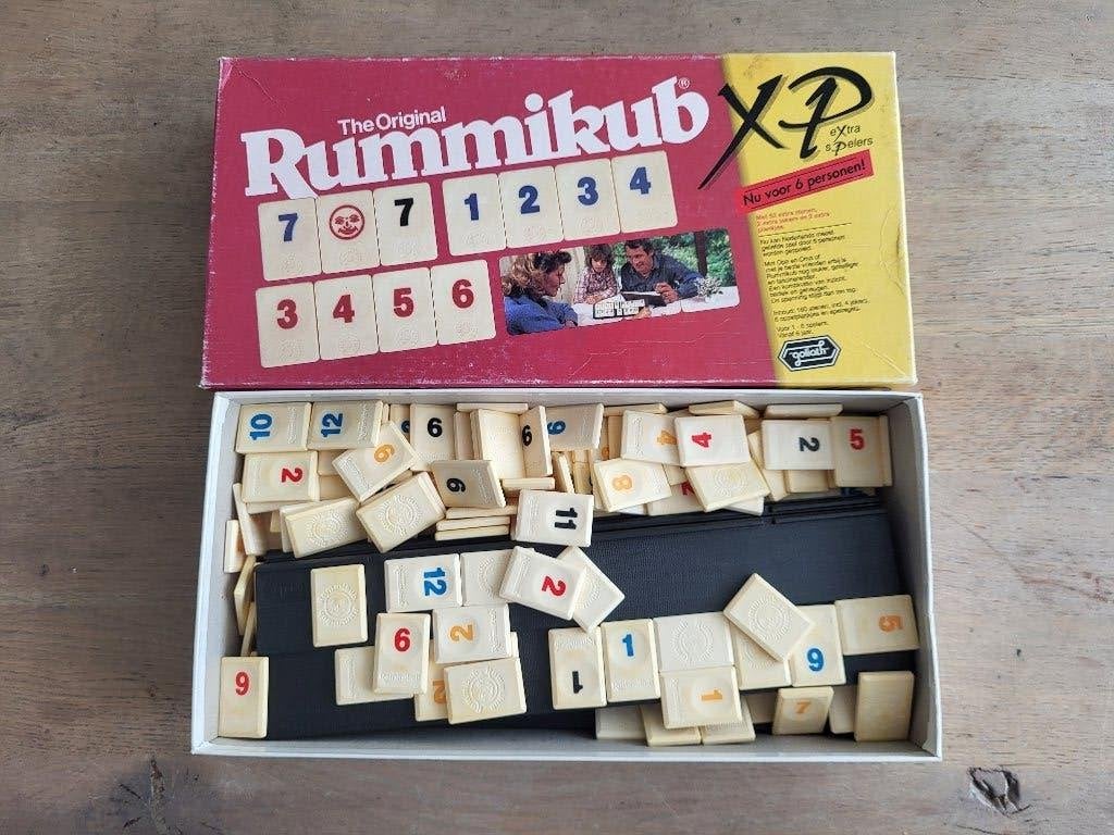 Rummikub XP - Het originele spel voor 6 personen, Een of twee spelers, Ophalen of Verzenden, Gebruikt, Goliath