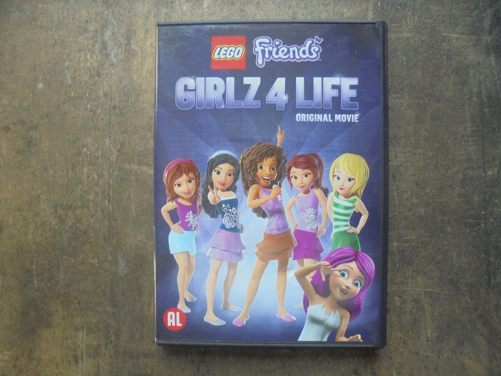 Lego DVD Friends Girlz 4 Live Original Movie (zie foto's) II, Cd's en Dvd's, Dvd's | Tekenfilms en Animatie, Gebruikt, Tekenfilm