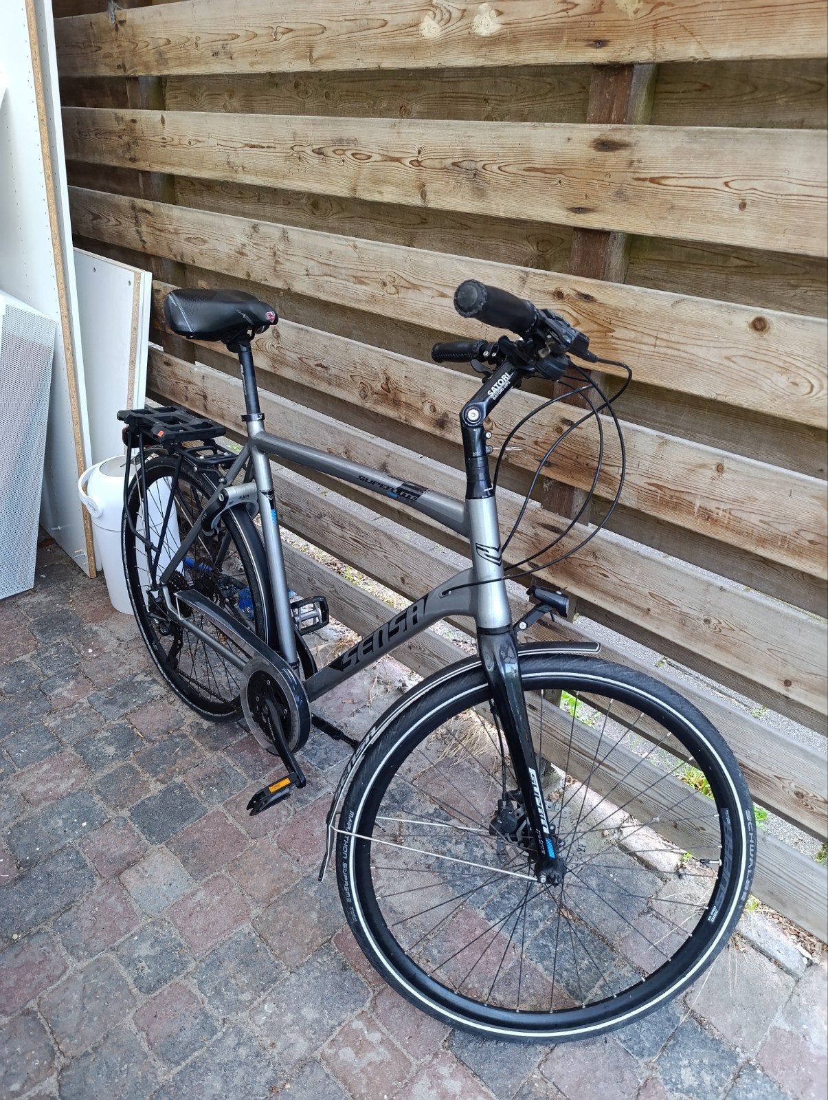 Sensa Superlite fiets - 61 cm frame, Versnellingen, Zo goed als nieuw, 61 tot 65 cm, Schijfrem