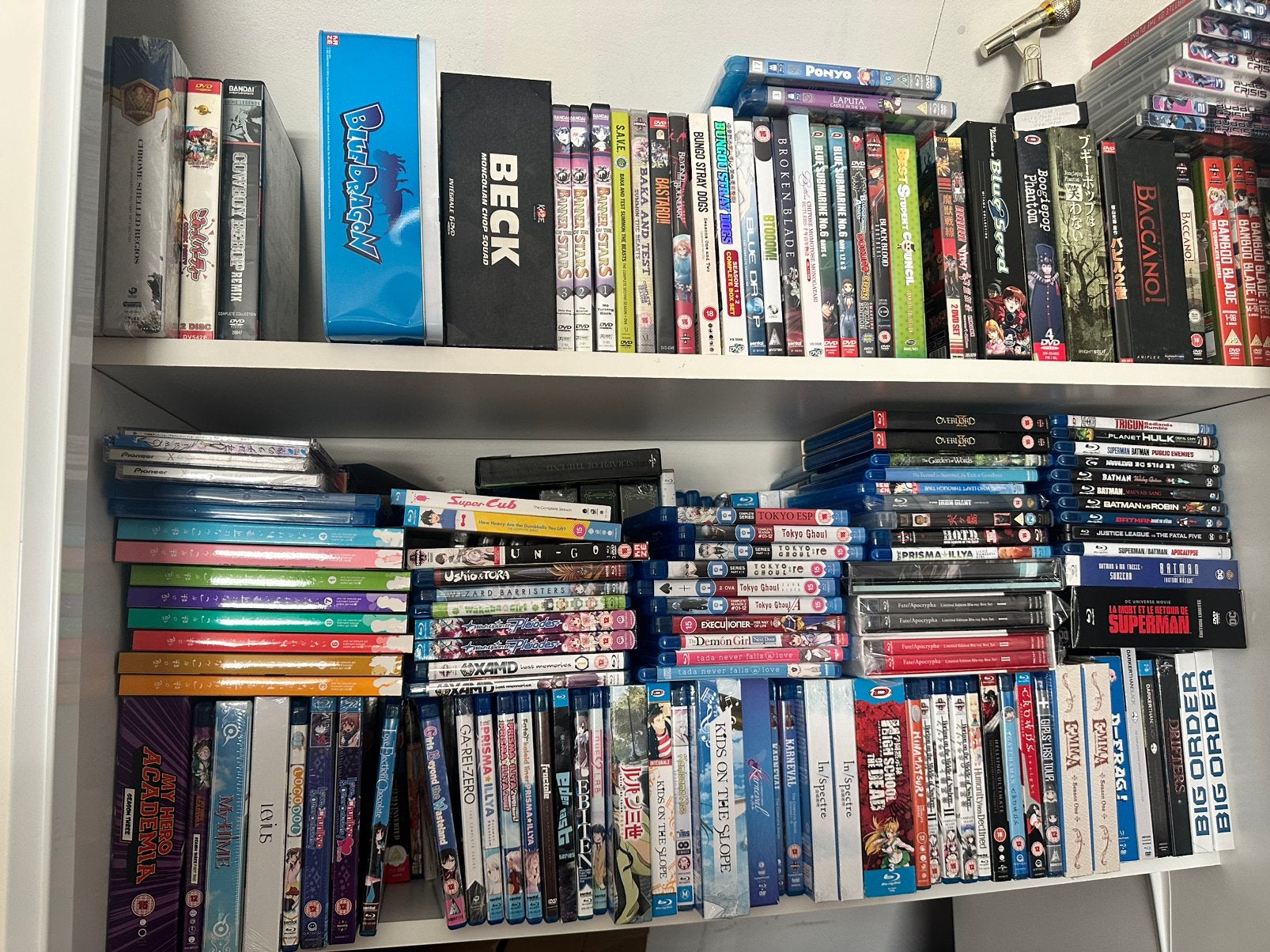 Foto 3 van Gigantische Anime Verzameling! Blurays + Dvd’s! Ook te ruil!