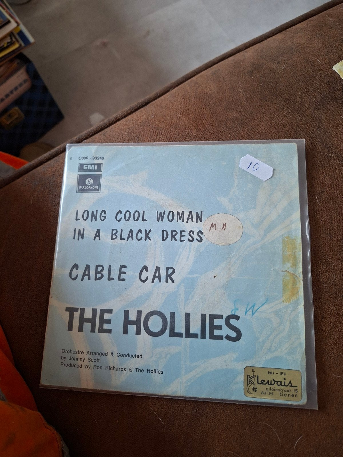 the hollies  long cool woman in a black dress, Verzenden, Zo goed als nieuw, Overige formaten, Levenslied of Smartlap