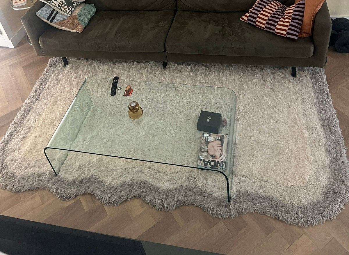 Hoog pollig vloerkleed