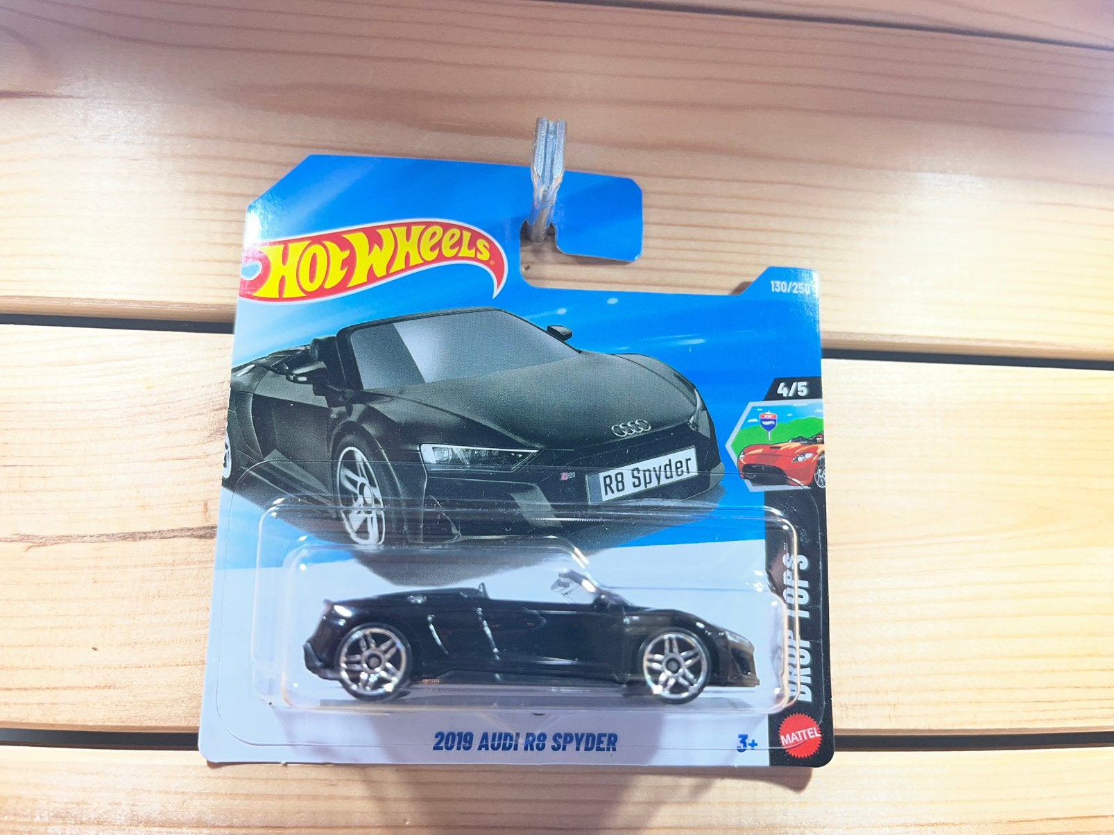 Audi R8 V10 Spyder hotwheels, Ophalen of Verzenden, Zo goed als nieuw, Auto