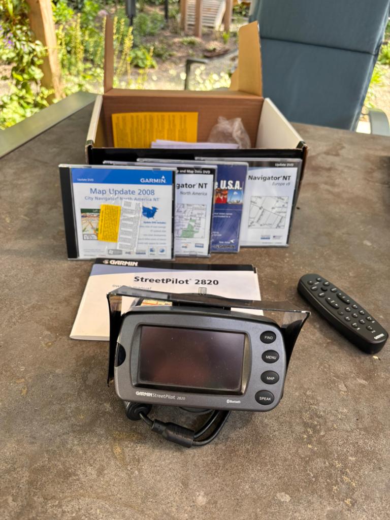 Garmin streetpilot 2820 met laatse kaarten, Motoren, Accessoires | Navigatiesystemen, Ophalen of Verzenden, Gebruikt