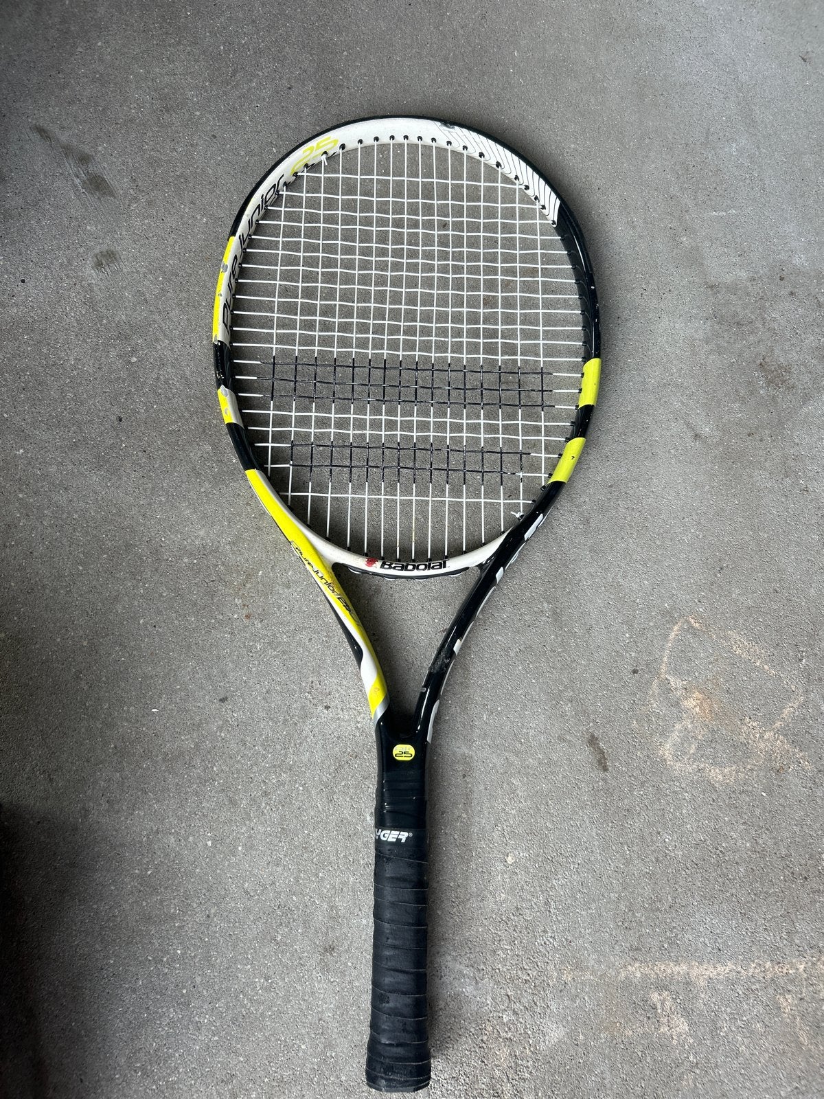Licht tennisracket voor kind - Babolat Pure Junior 25 inch, Ophalen of Verzenden, Gebruikt, Racket, Babolat